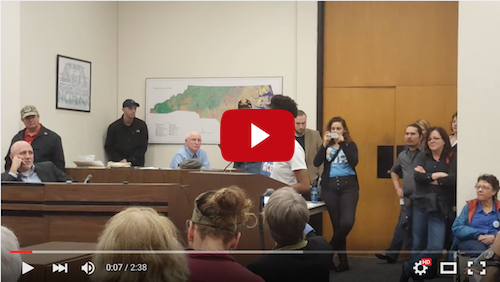 NC Fellows Stand Up for Environmental Justice at NC Hearing 2