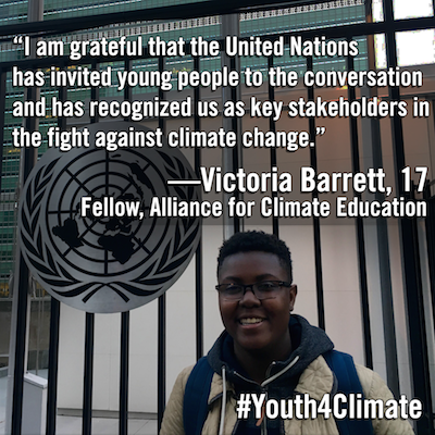 #Youth4Climate- Getting Loud on Climate in Paris and Beyond2