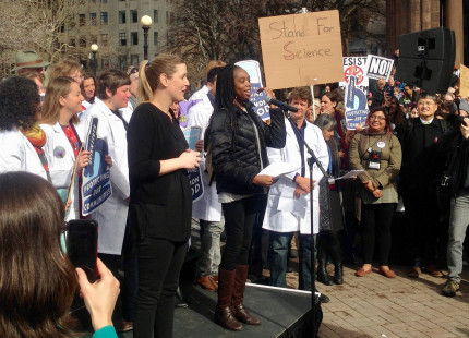 ACE Fellow Stands Up for Science in Boston feat