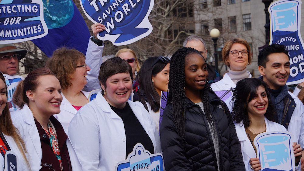 ACE Fellow Stands Up for Science in Boston4