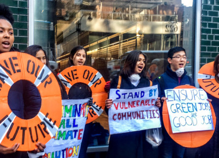 NYC Youth Rally Outside Cuomo’s Office feat