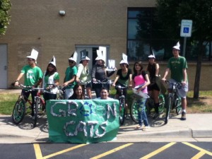 green cats parade