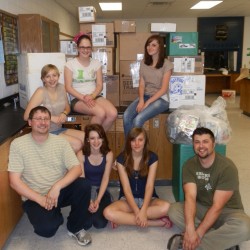 The Random Lake High School Recycling Team 
