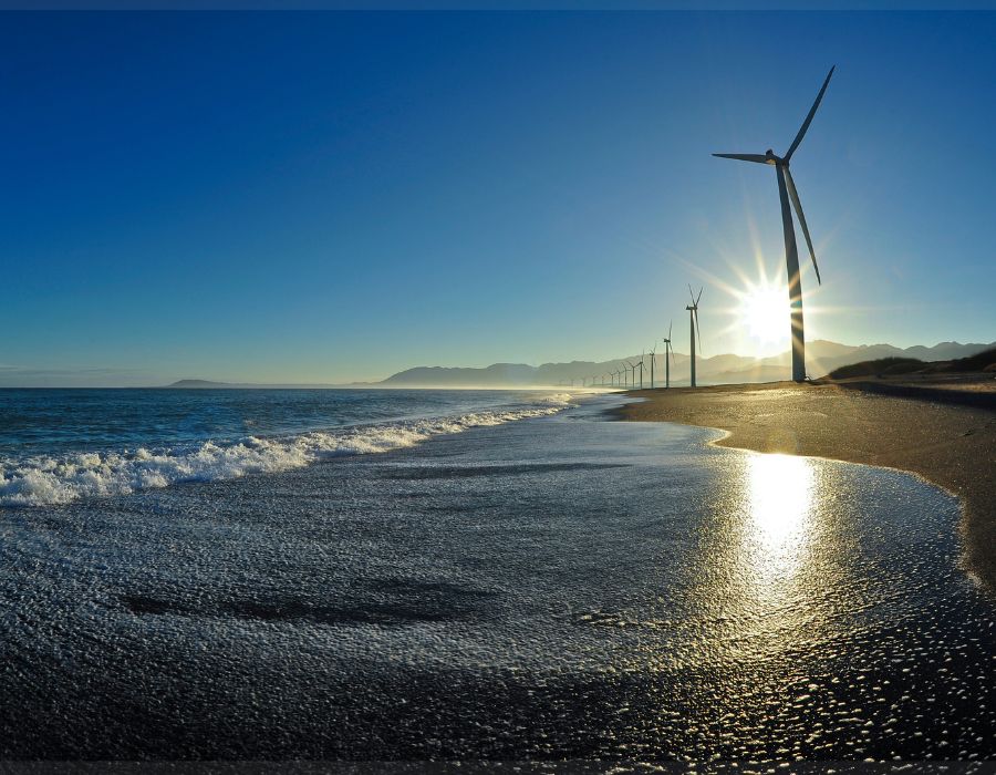 Image of Windmills by the Sea